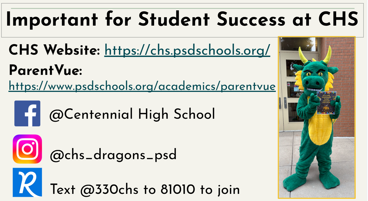 CHS Social Media